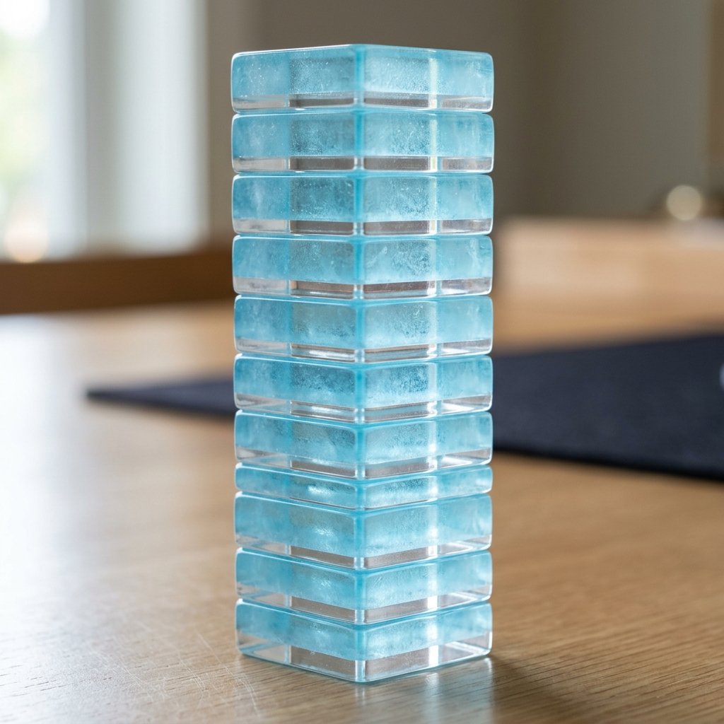 Custom Snowflake Acrylic American Mahjong Set – 166 Tiles for OEM & ODM detail