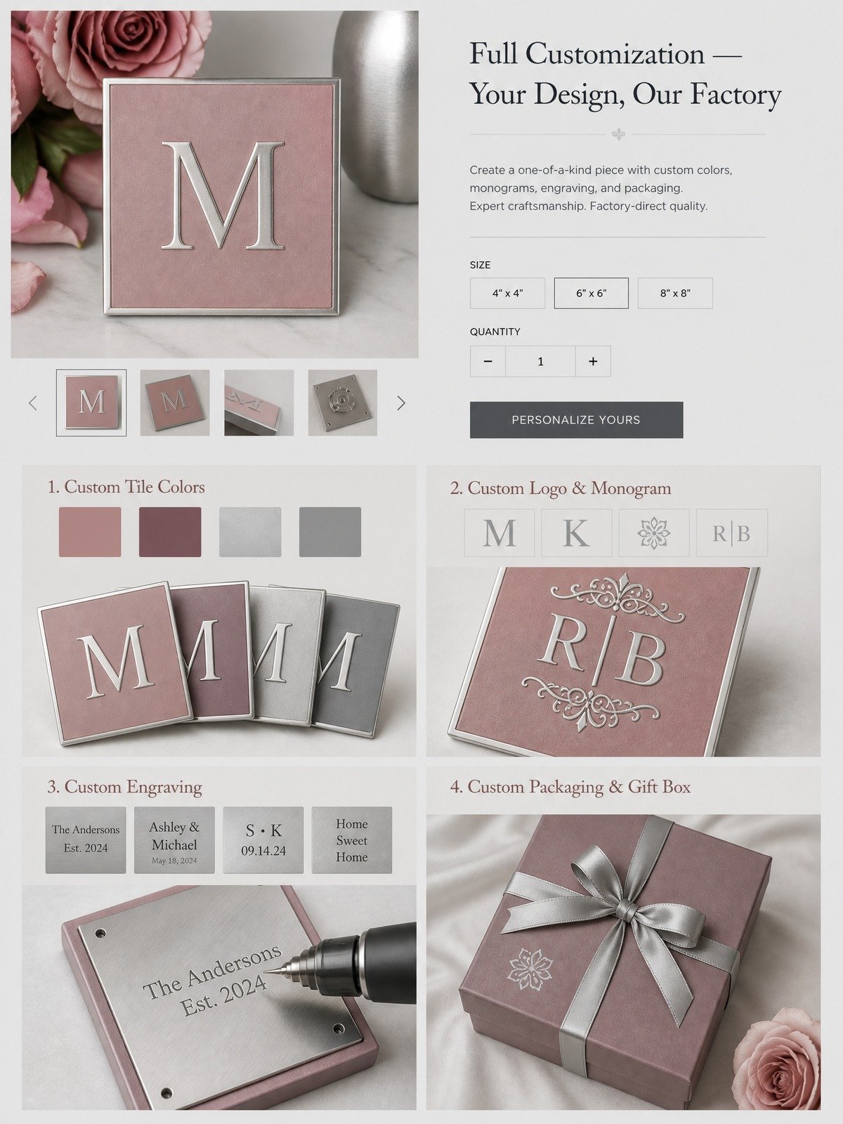 Custom Dusty Rose Acrylic American Mahjong Set – 160 Tiles for OEM & ODM detail